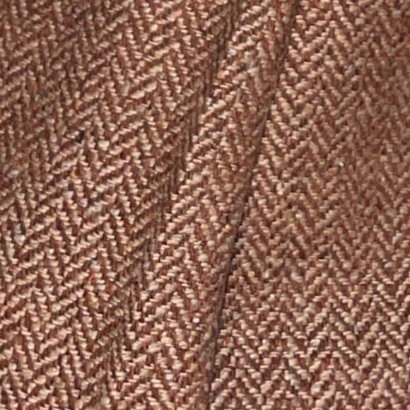 NWT Ann Taylor brown pleated a-line skirt w embroidered waist size 8 - Picture 5 of 8